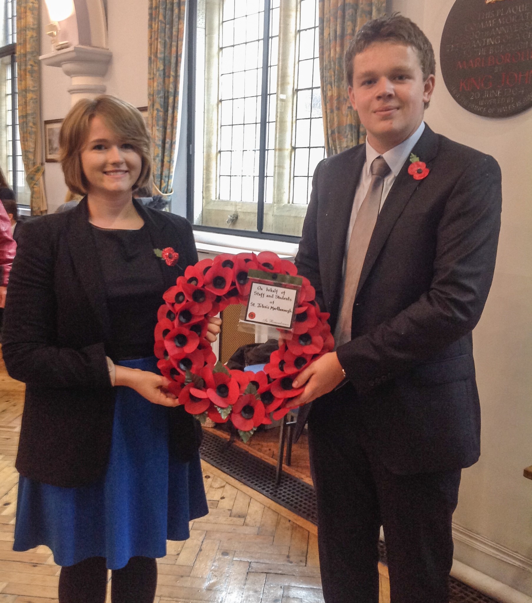 Freya Lewis and Matt Jones